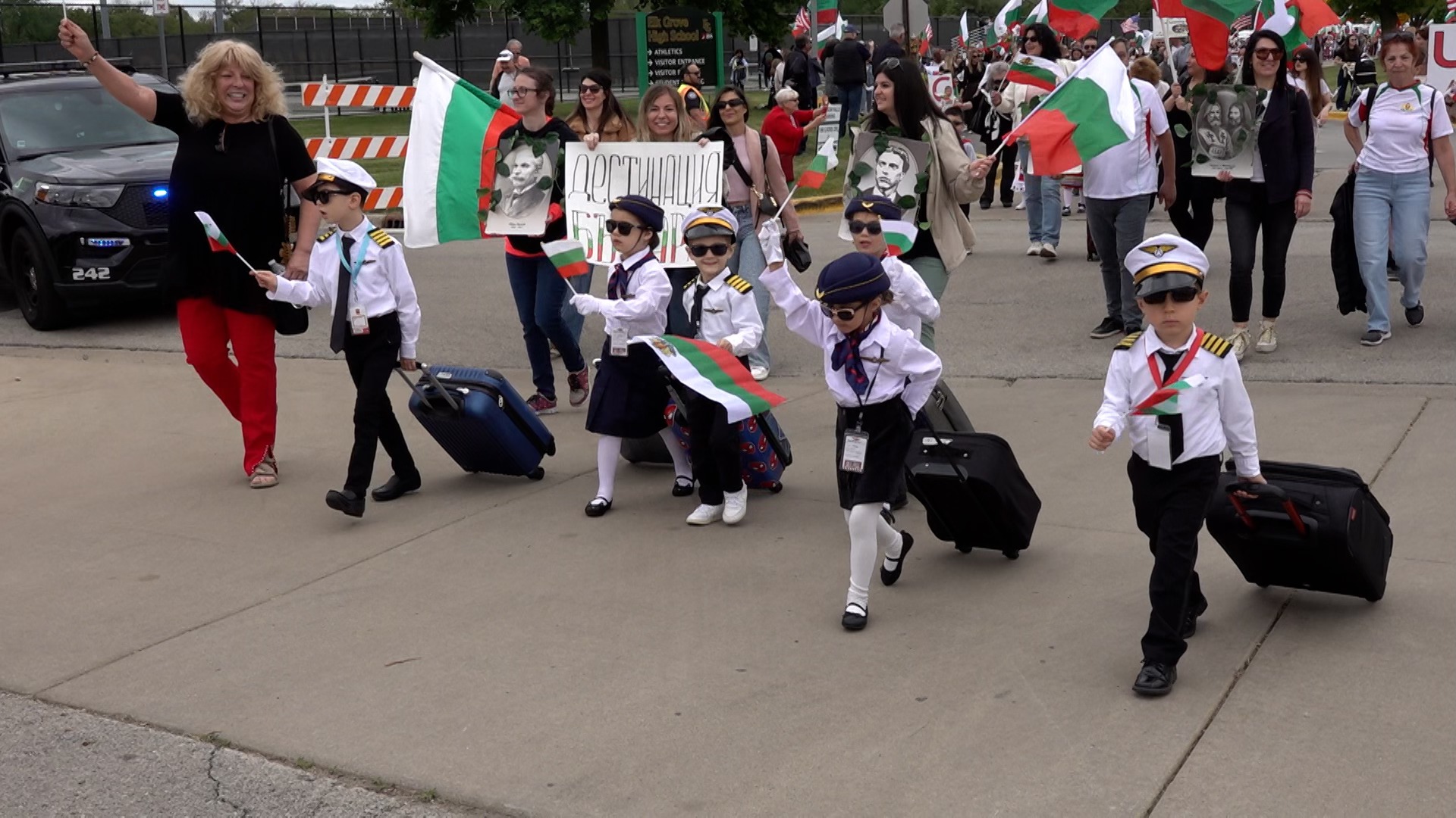 Fourth Bulgarian Parade in Chicago in Celebration of May 24th